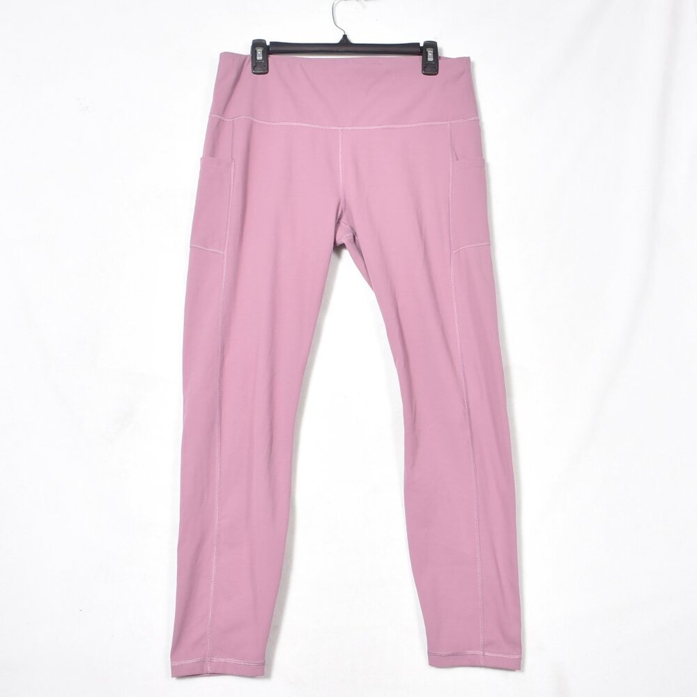Fengbay Leggings Yoga Gym High Waist Size 2XL Pink Athletic